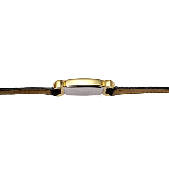 Revlon Vintage 1990s Ladies Tank Watch Scroll Design Gold Plated Ladies Watch main image 5